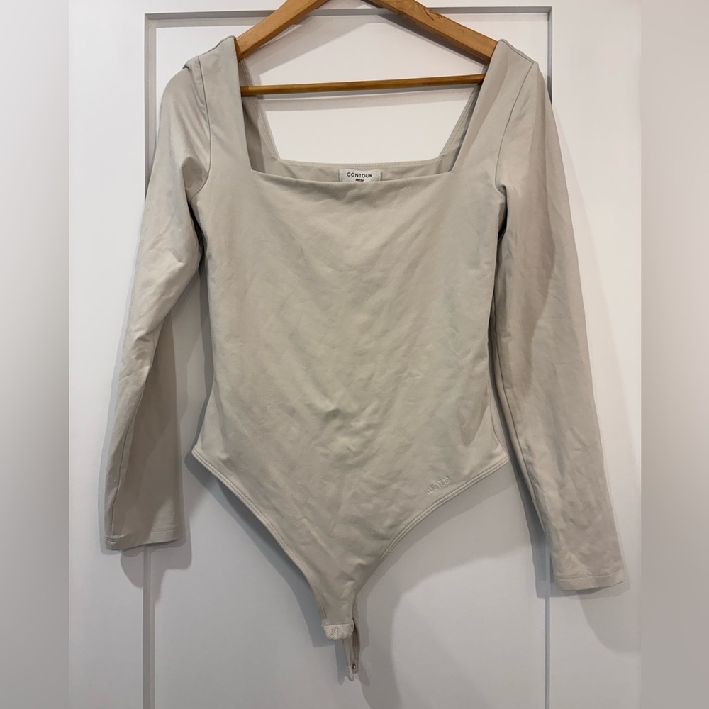 Aritzia - Contour Headway Bodysuit - Light Grey - Picture 2 of 8